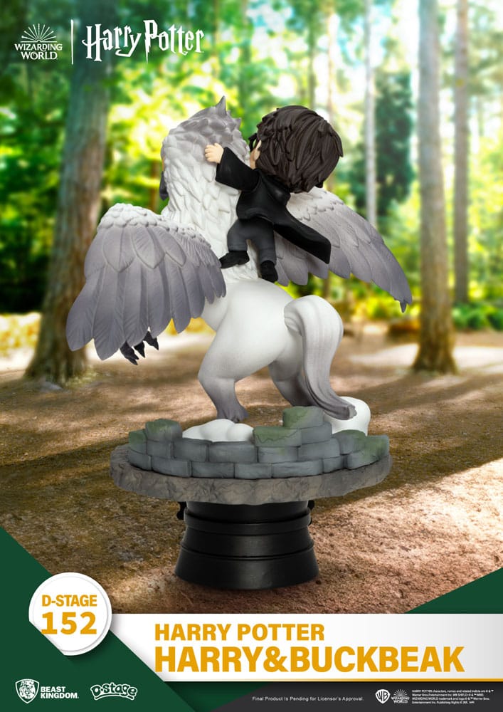 Harry Potter D Stage PVC Diorama Harry & Buckbeak Beast Kingdom Toys