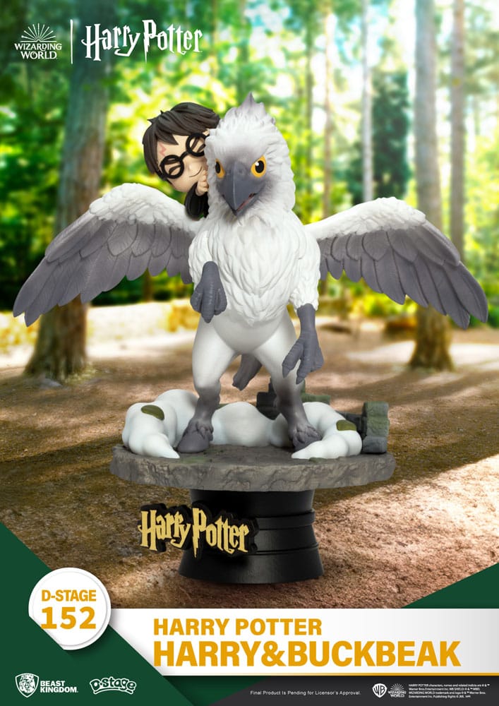 Harry Potter D Stage PVC Diorama Harry & Buckbeak Beast Kingdom Toys