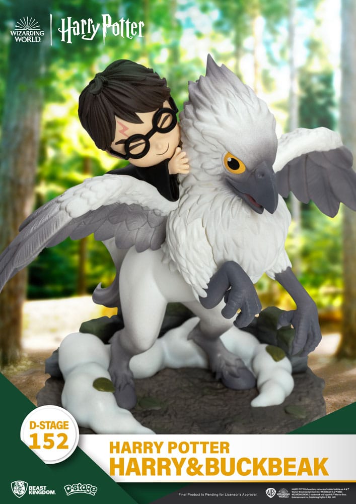 Harry Potter D Stage PVC Diorama Harry & Buckbeak Beast Kingdom Toys