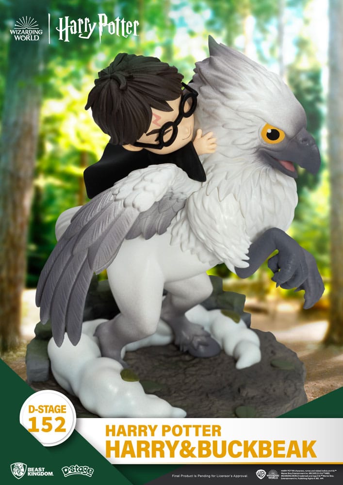 Harry Potter D Stage PVC Diorama Harry & Buckbeak Beast Kingdom Toys