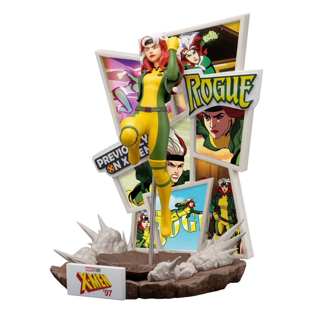 X-Men '97 D Stage PVC Diorama Rogue SDCC Exclusive Beast Kingdom Toys