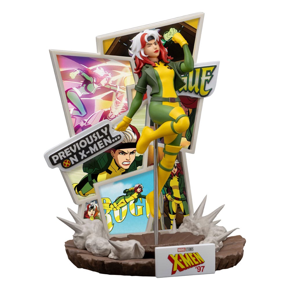 X-Men '97 D Stage PVC Diorama Rogue SDCC Exclusive Beast Kingdom Toys