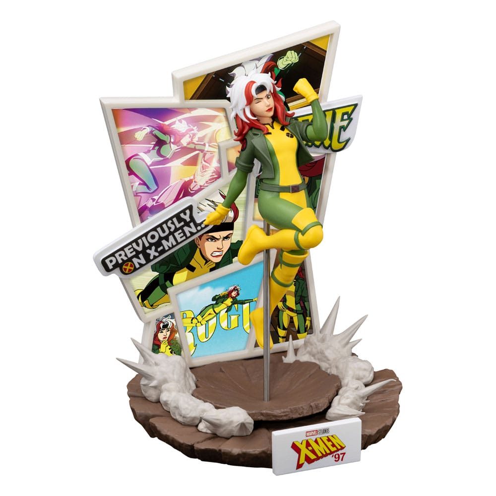 X-Men '97 D Stage PVC Diorama Rogue SDCC Exclusive Beast Kingdom Toys