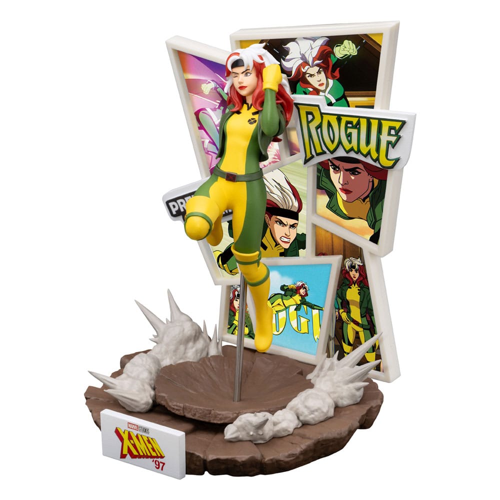 X-Men '97 D Stage PVC Diorama Rogue SDCC Exclusive Beast Kingdom Toys