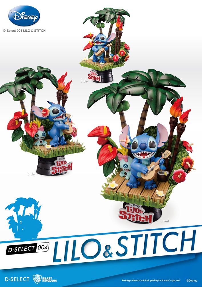 Disney D Stage PVC Diorama Stitch Beast Kingdom Toys