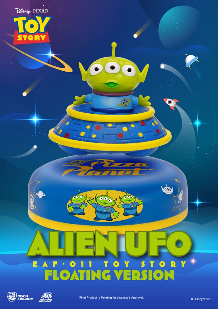 Toy Story Egg Attack Floating Model Alien UFO Beast Kingdom Toys
