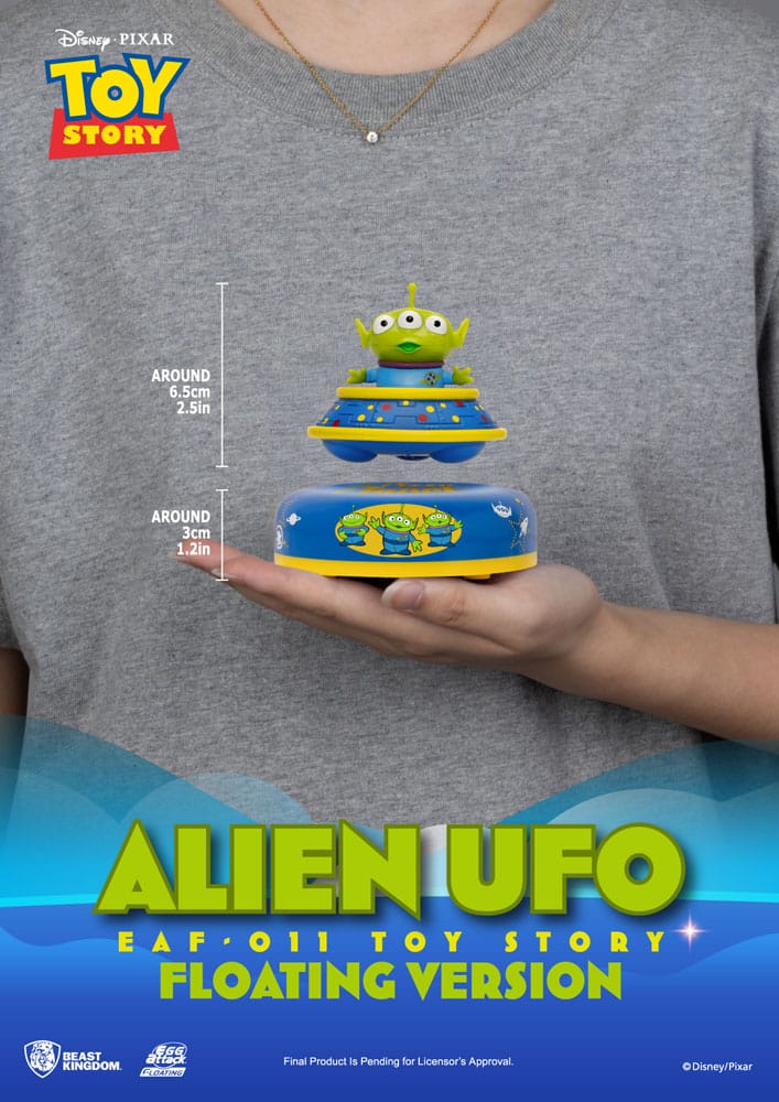 Toy Story Egg Attack Floating Model Alien UFO Beast Kingdom Toys