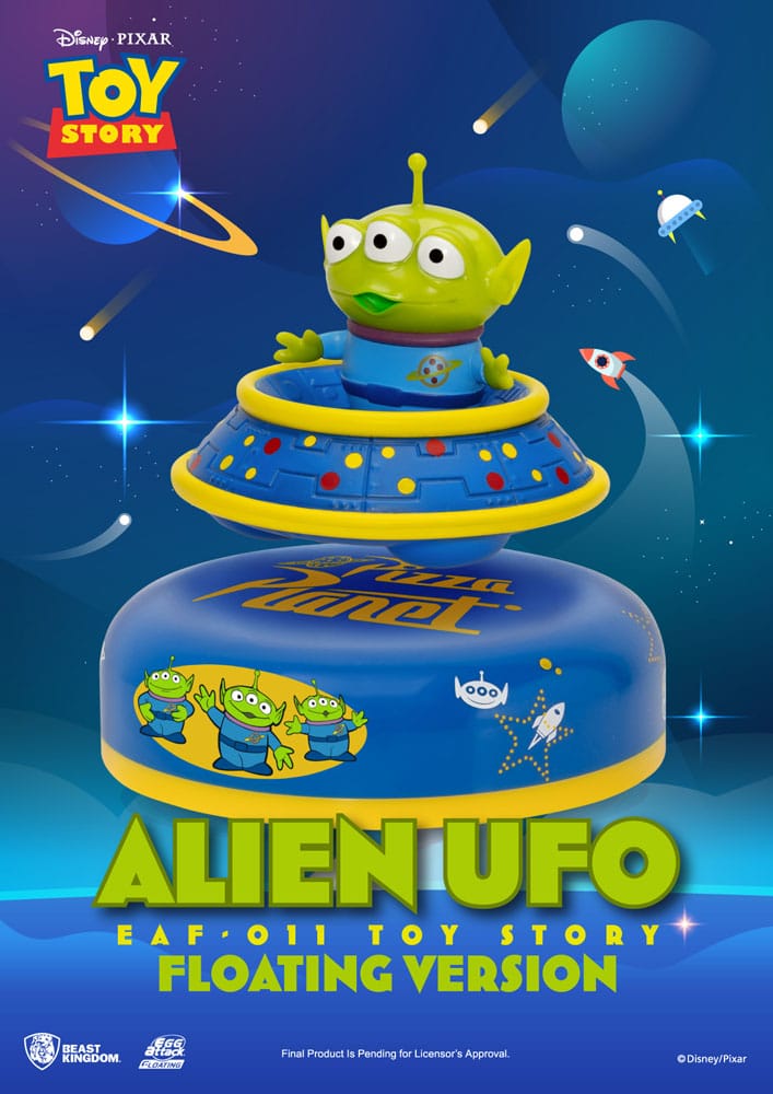 Toy Story Egg Attack Floating Model Alien UFO Beast Kingdom Toys