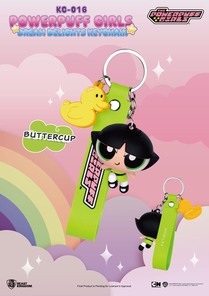 The Powerpuff Girls Keychains Blind Box Dream Delights Sortiment 6 Beast Kingdom Toys