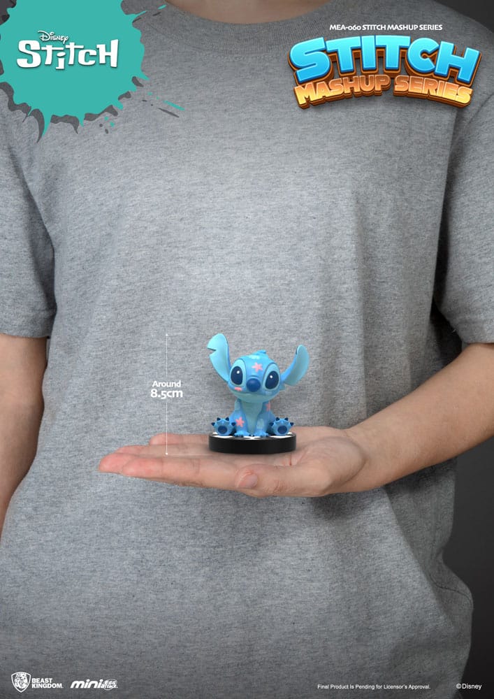 Lilo & Stitch Mini Egg Attack Blind Box Figures Stitch Mashup Series Assortment 6 Beast Kingdom Toys