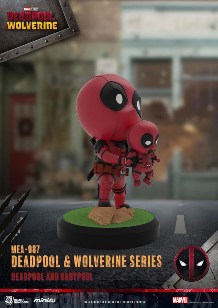 Deadpool 3 Deadpool & Wolverine Series Mini Egg Attack Figures Beast Kingdom Toys
