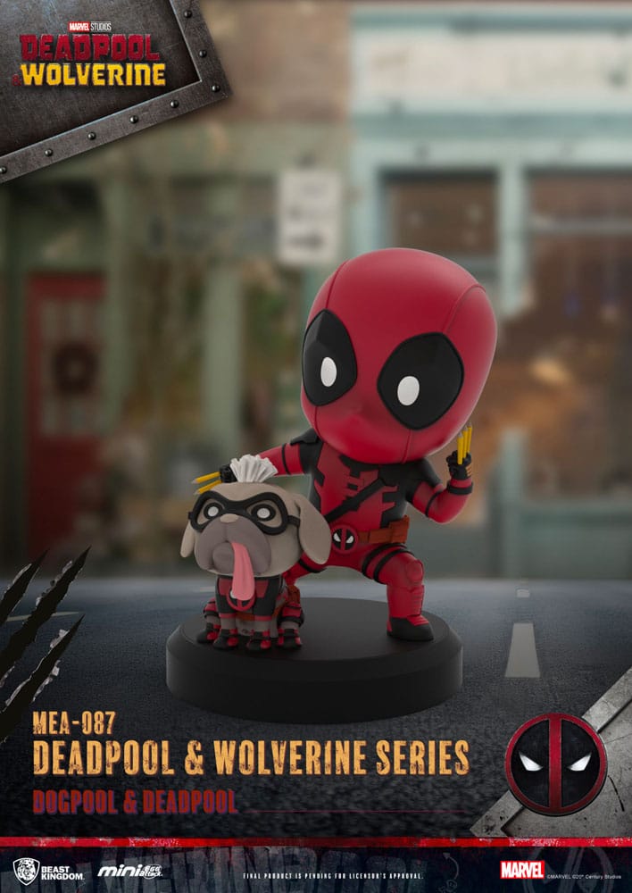 Deadpool 3 Deadpool & Wolverine Series Mini Egg Attack Figures Beast Kingdom Toys