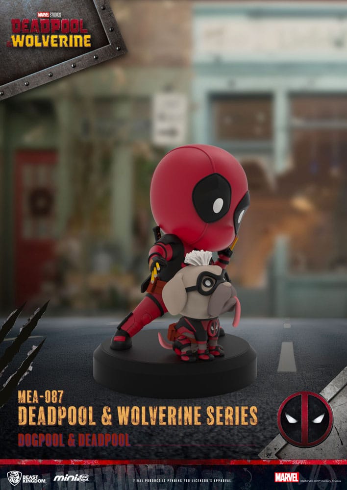 Deadpool 3 Deadpool & Wolverine Series Mini Egg Attack Figures Beast Kingdom Toys