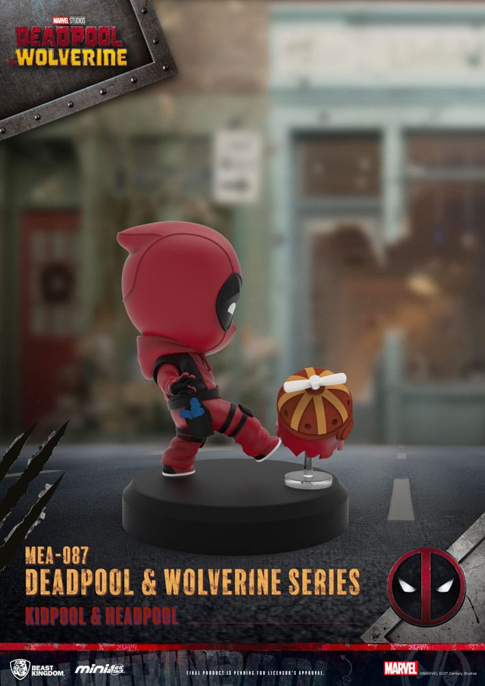 Deadpool 3 Deadpool & Wolverine Series Mini Egg Attack Figures Beast Kingdom Toys