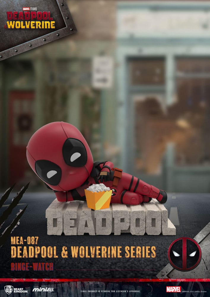 Deadpool 3 Deadpool & Wolverine Series Mini Egg Attack Figures Beast Kingdom Toys