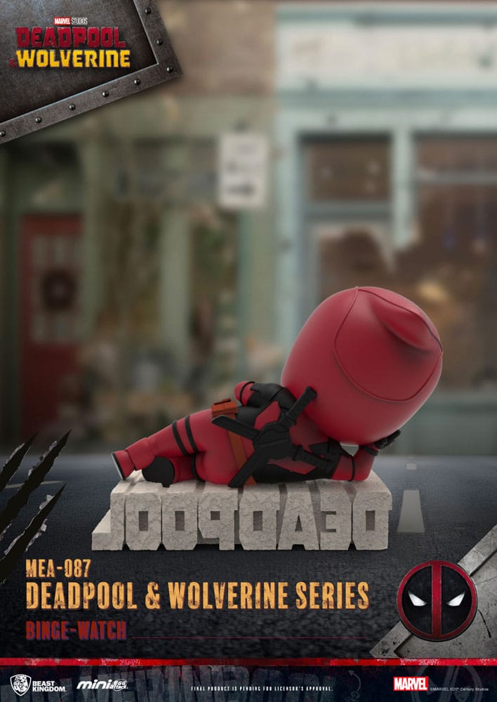 Deadpool 3 Deadpool & Wolverine Series Mini Egg Attack Figures Beast Kingdom Toys