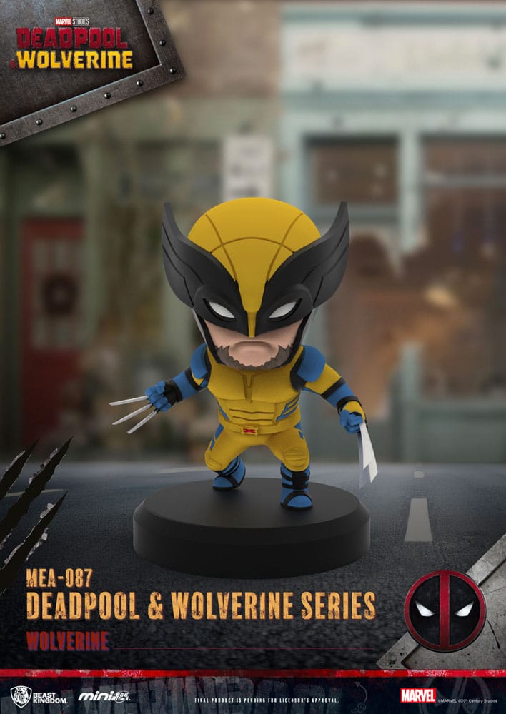 Deadpool 3 Deadpool & Wolverine Series Mini Egg Attack Figures Beast Kingdom Toys