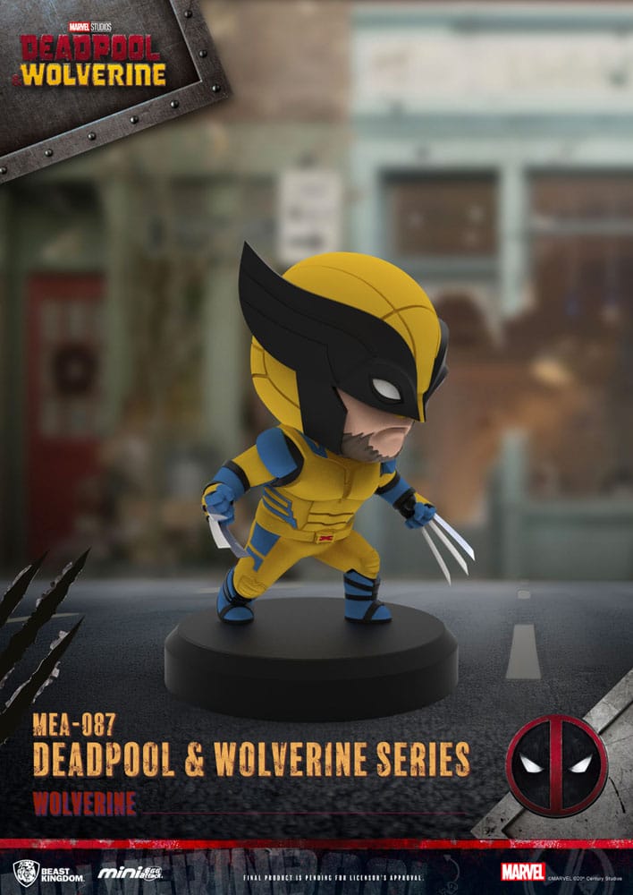 Deadpool 3 Deadpool & Wolverine Series Mini Egg Attack Figures Beast Kingdom Toys