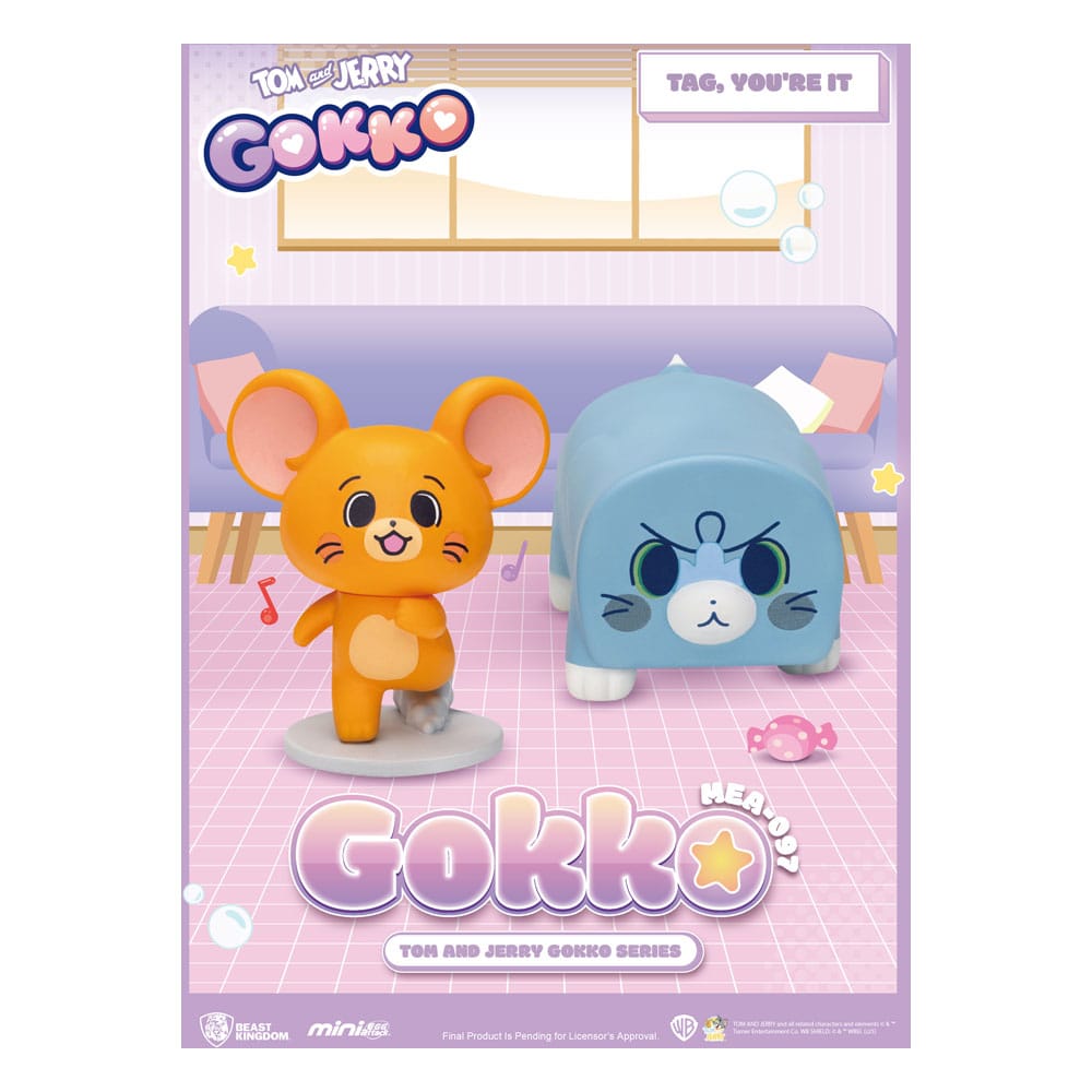 Tom & Jerry Gokko Series figures Blind Box 6 Beast Kingdom Toys