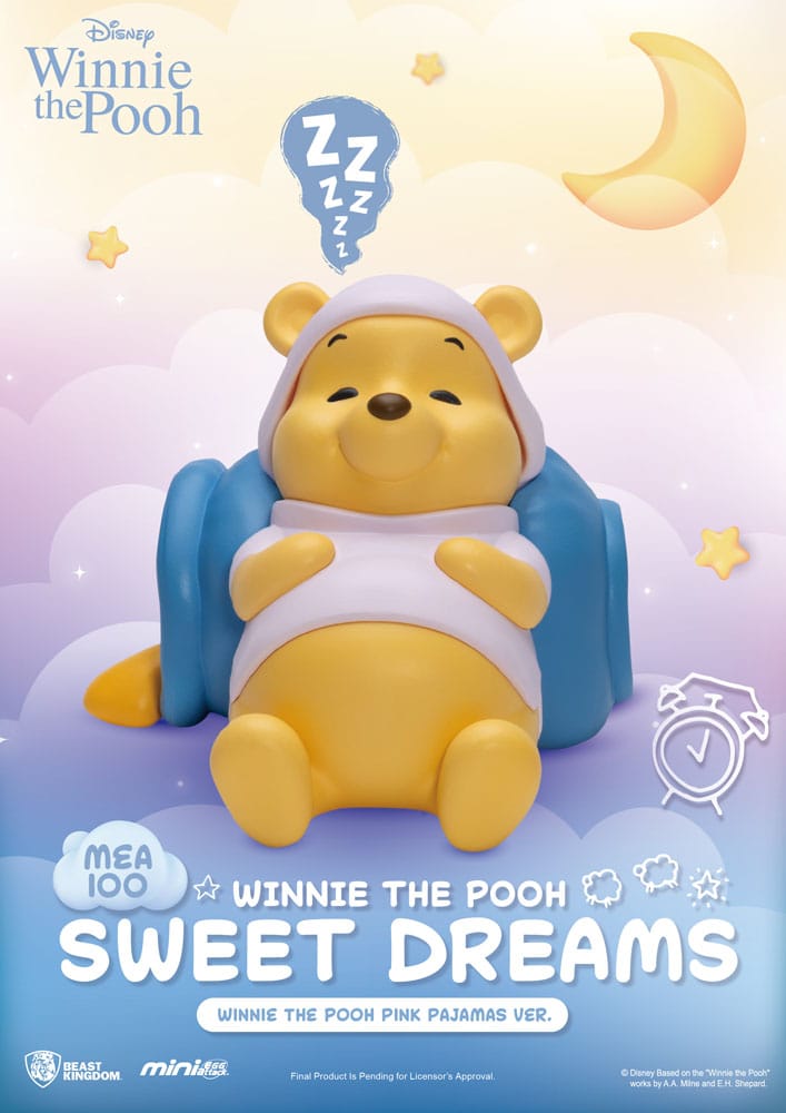 Winnie the Pooh Mini Egg Attack Blind Box Figures sweet dreams Assortment 6 Beast Kingdom Toys