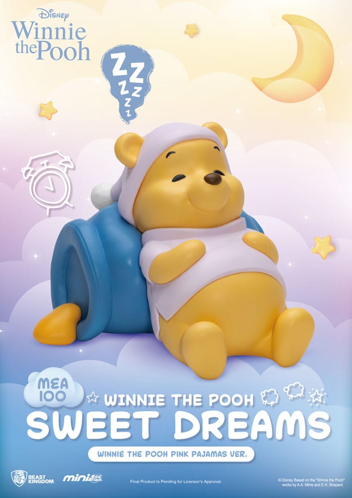 Winnie the Pooh Mini Egg Attack Blind Box Figures sweet dreams Assortment 6 Beast Kingdom Toys