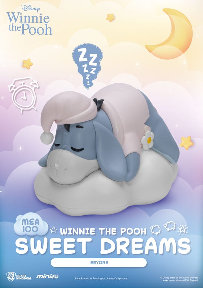 Winnie the Pooh Mini Egg Attack Blind Box Figures sweet dreams Assortment 6 Beast Kingdom Toys