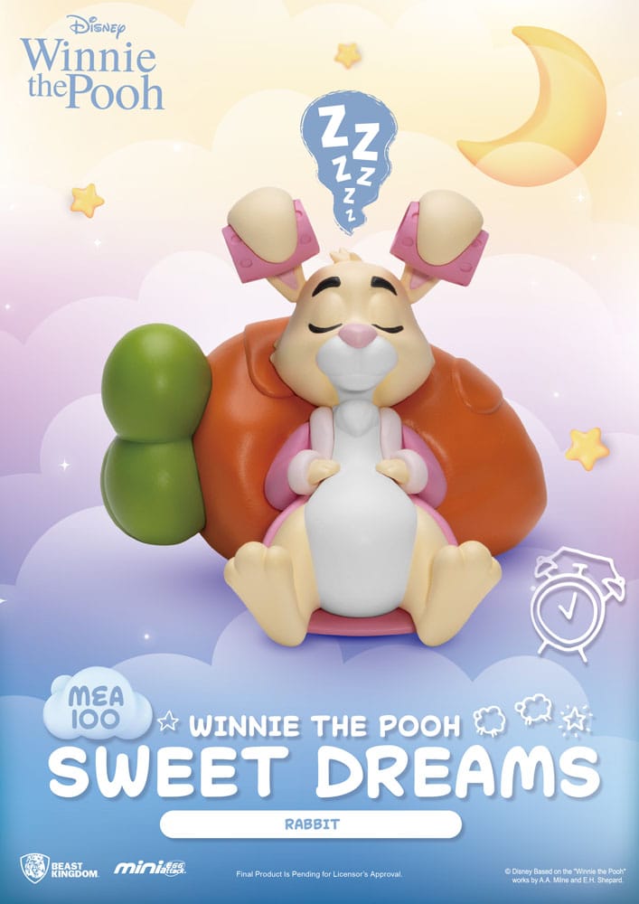 Winnie the Pooh Mini Egg Attack Blind Box Figures sweet dreams Assortment 6 Beast Kingdom Toys