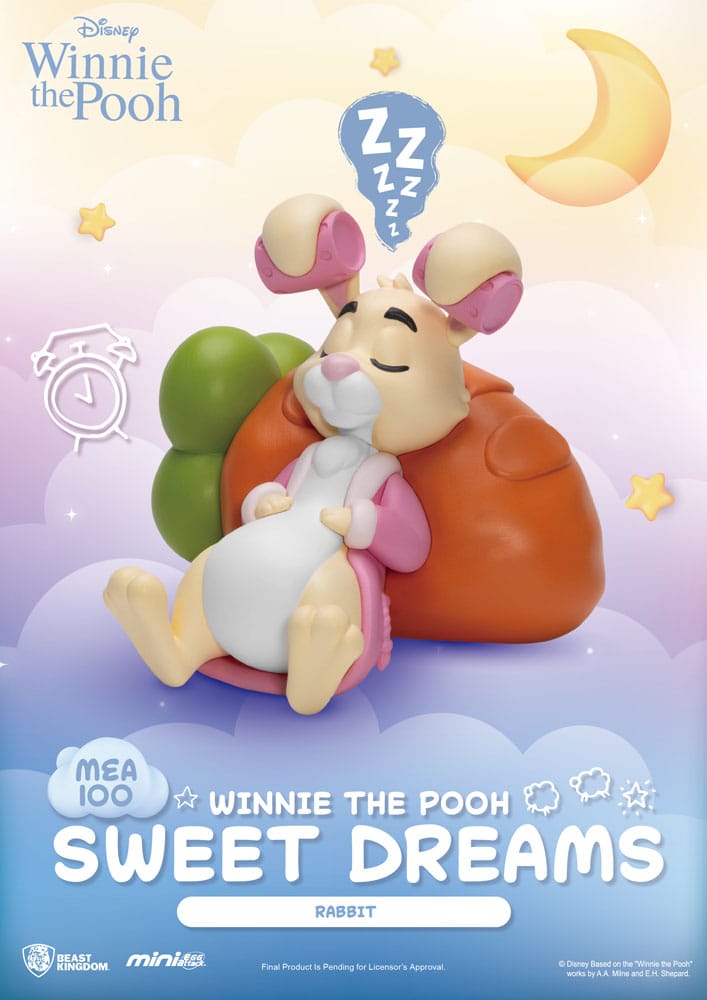 Winnie the Pooh Mini Egg Attack Blind Box Figures sweet dreams Assortment 6 Beast Kingdom Toys