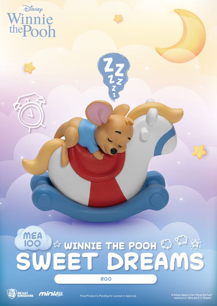 Winnie the Pooh Mini Egg Attack Blind Box Figures sweet dreams Assortment 6 Beast Kingdom Toys