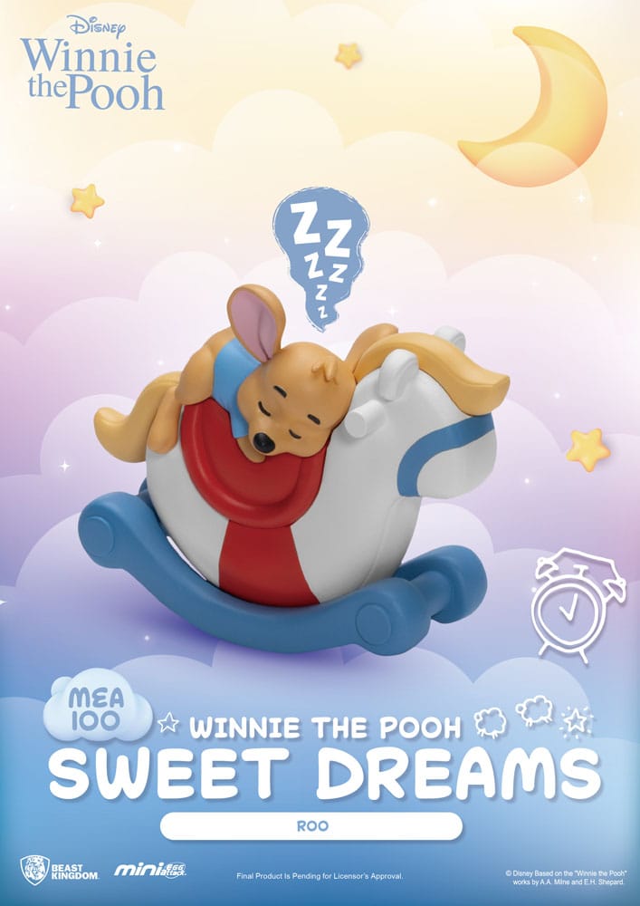 Winnie the Pooh Mini Egg Attack Blind Box Figures sweet dreams Assortment 6 Beast Kingdom Toys