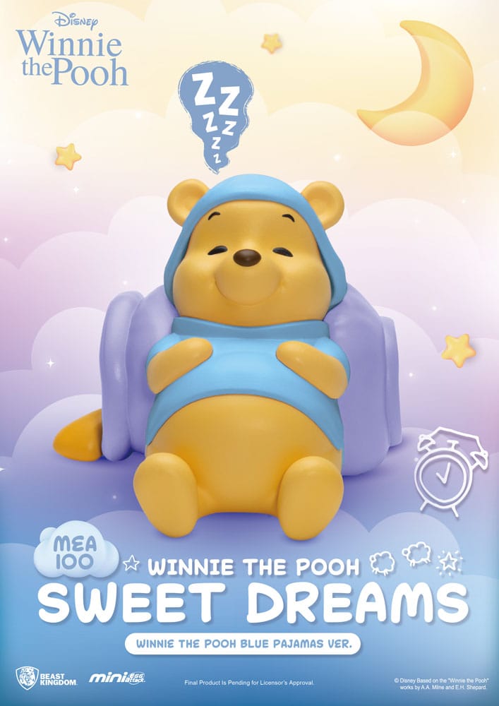 Winnie the Pooh Mini Egg Attack Blind Box Figures sweet dreams Assortment 6 Beast Kingdom Toys