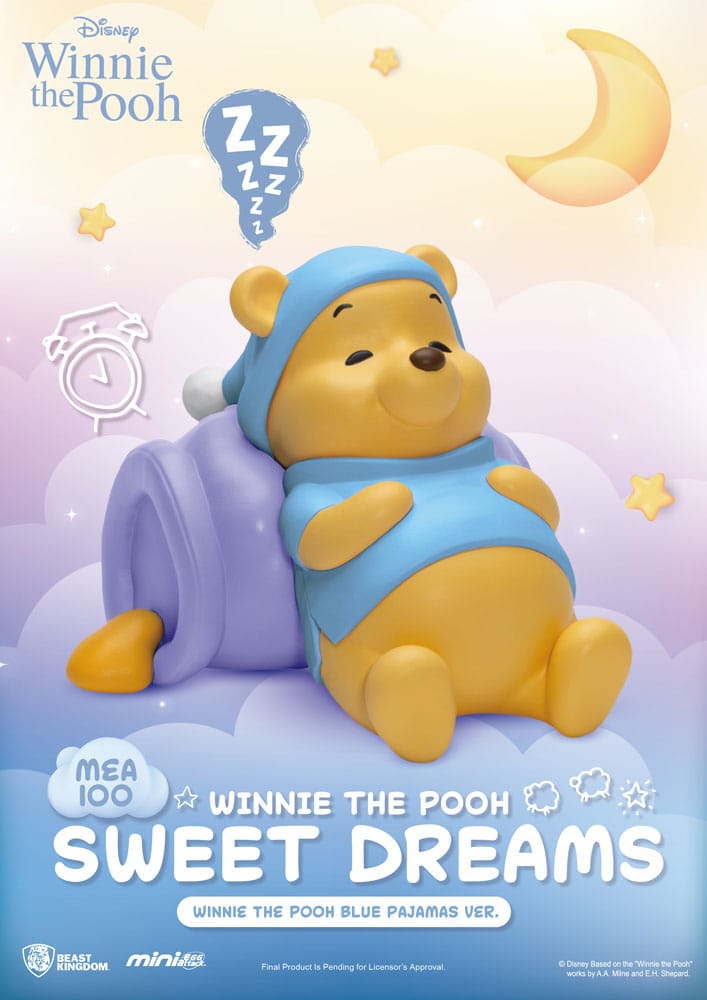 Winnie the Pooh Mini Egg Attack Blind Box Figures sweet dreams Assortment 6 Beast Kingdom Toys