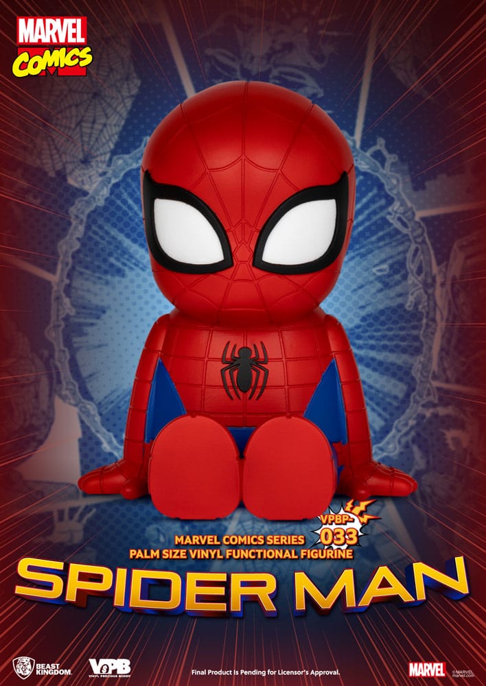 Classic Marvel Comics Piggy Vinyl Bank Spiderman Beast Kingdom Toys