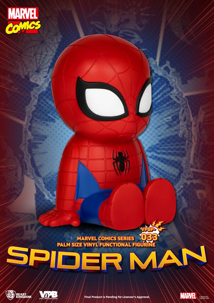 Classic Marvel Comics Piggy Vinyl Bank Spiderman Beast Kingdom Toys