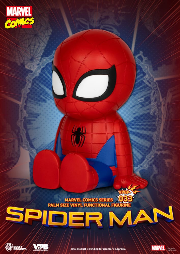 Classic Marvel Comics Piggy Vinyl Bank Spiderman Beast Kingdom Toys