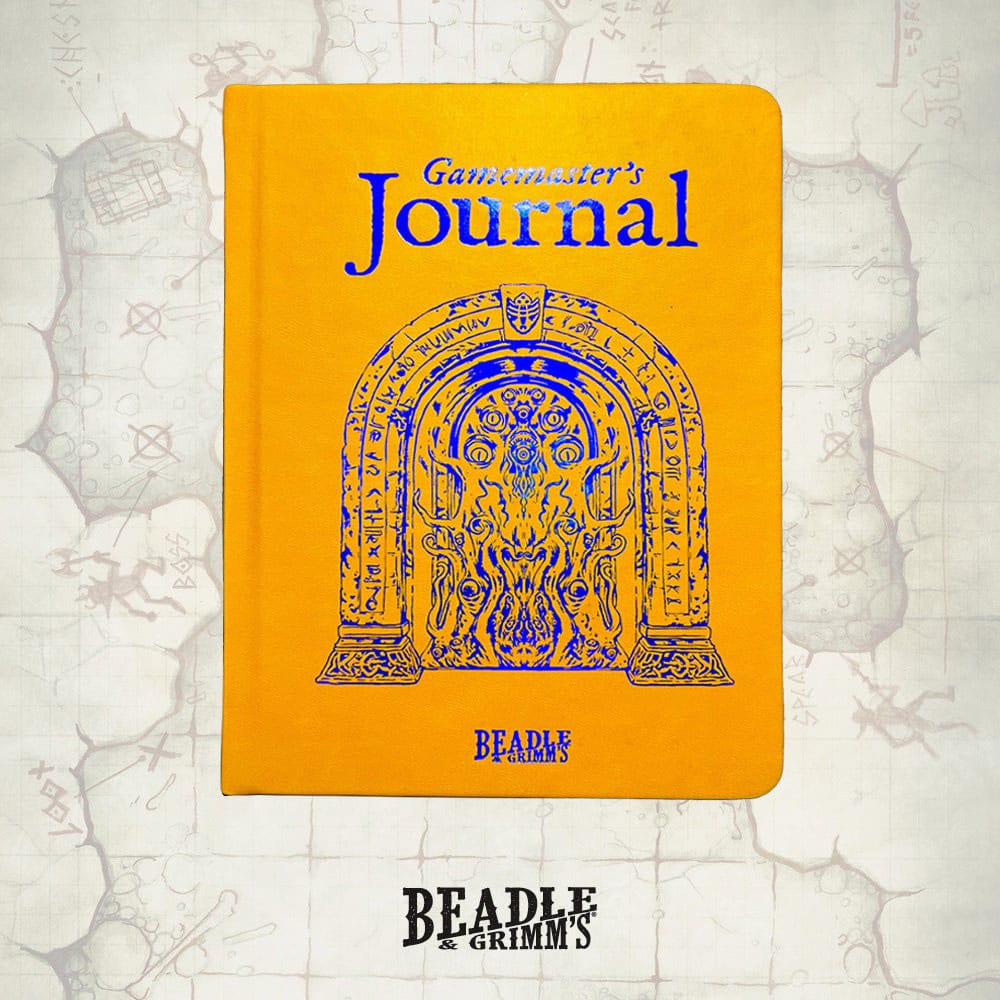 Notebook A5 Gamemaster's Journal Orange Portal Beadle & Grimm´s