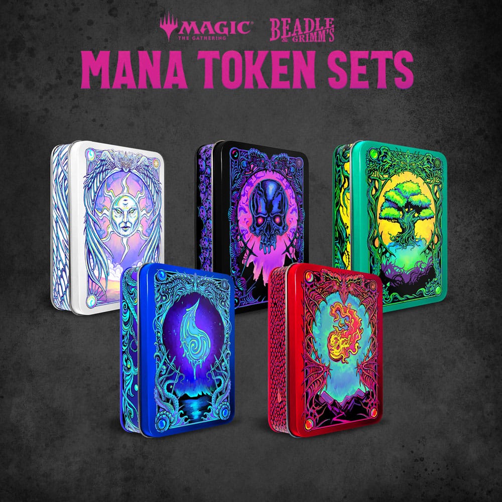 Magic the Gathering Dice and Token Pack Blue Mana Beadle & Grimm´s