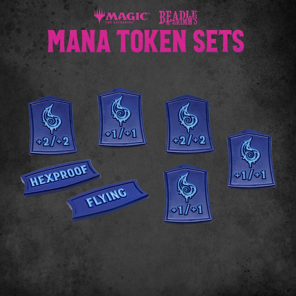 Magic the Gathering Dice and Token Pack Blue Mana Beadle & Grimm´s