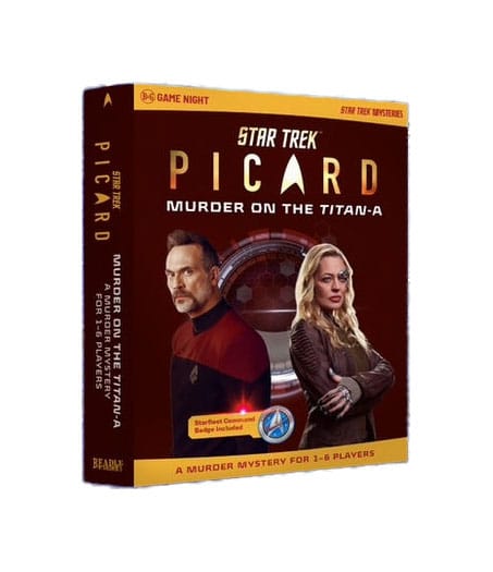 Star Trek Picard Murder Mystery Game Murder on the Titan A *English Version* Beadle & Grimm´s