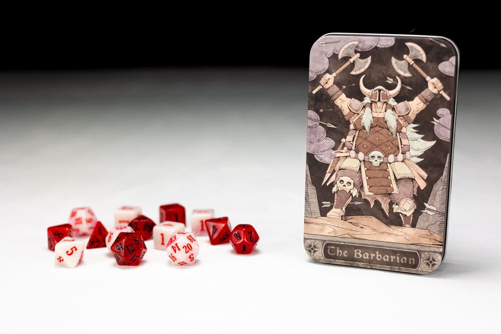 Character Class Classic RPG Dice Set Barbarian 13 Beadle & Grimm´s