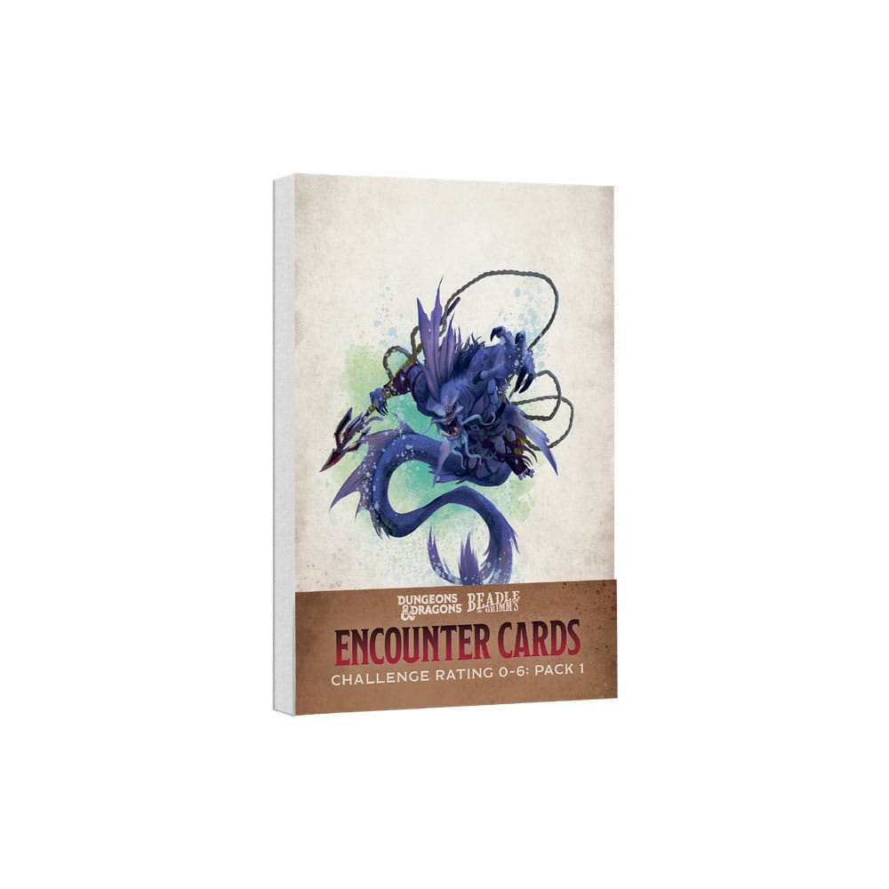 Dungeons & Dragons RPG Encounter Cards Challenge Rating 0 6 Pack 1 *english* Beadle & Grimm´s