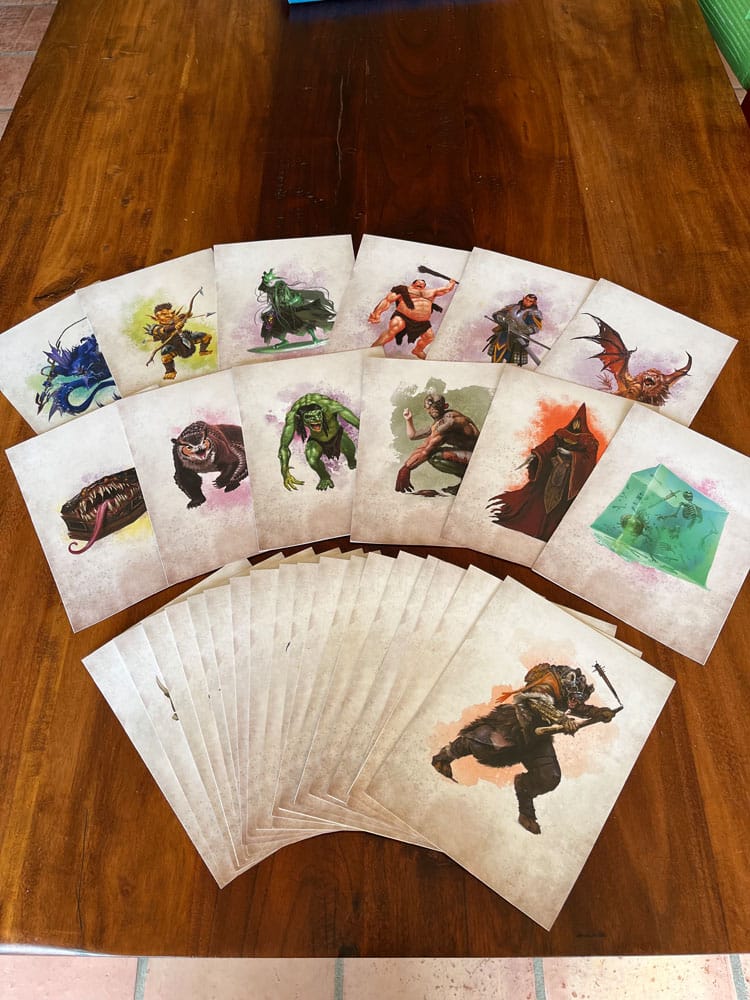 Dungeons & Dragons RPG Encounter Cards Challenge Rating 0 6 Pack 1 *english* Beadle & Grimm´s