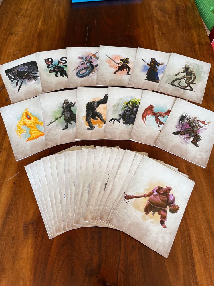 Dungeons & Dragons RPG Encounter Cards Challenge Rating 0 6 Pack 1 *english* Beadle & Grimm´s