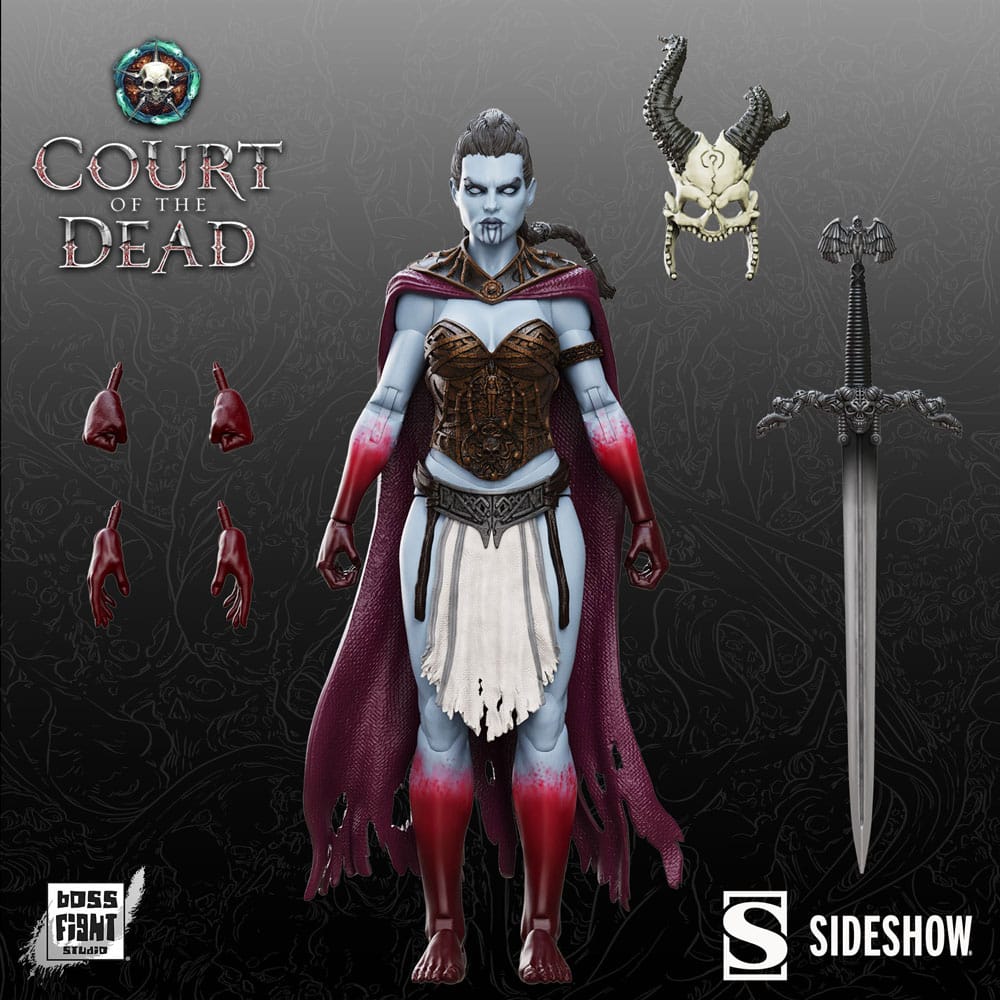 Court of the Dead Epic H.A.C.K.S. Action Figure 1/12 Kier Death's Warbringer Boss Fight Studio