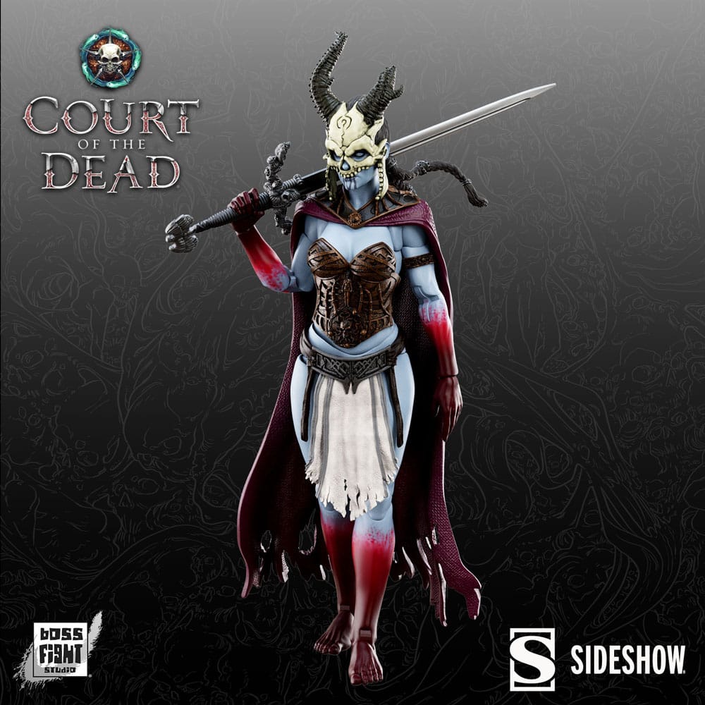 Court of the Dead Epic H.A.C.K.S. Action Figure 1/12 Kier Death's Warbringer Boss Fight Studio