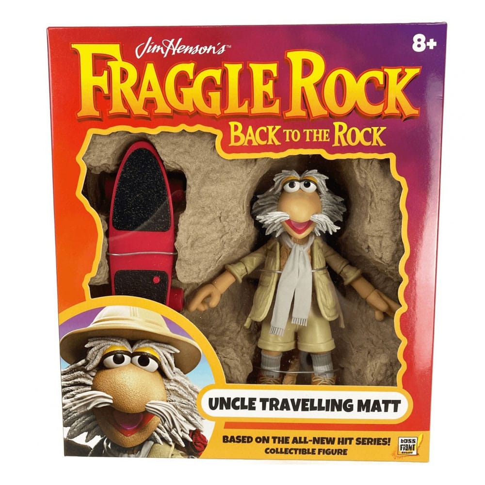 Fraggle Rock Action Figure Traveling Matt Boss Fight Studio