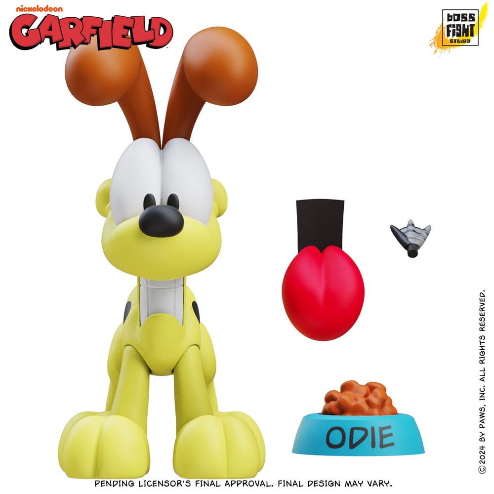 Garfield Action Figure Odie Boss Fight Studio
