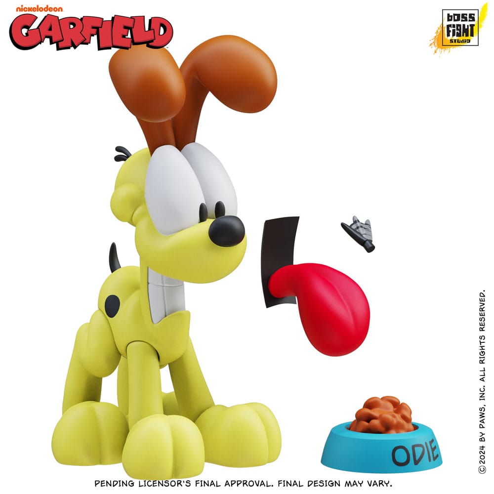 Garfield Action Figure Odie Boss Fight Studio