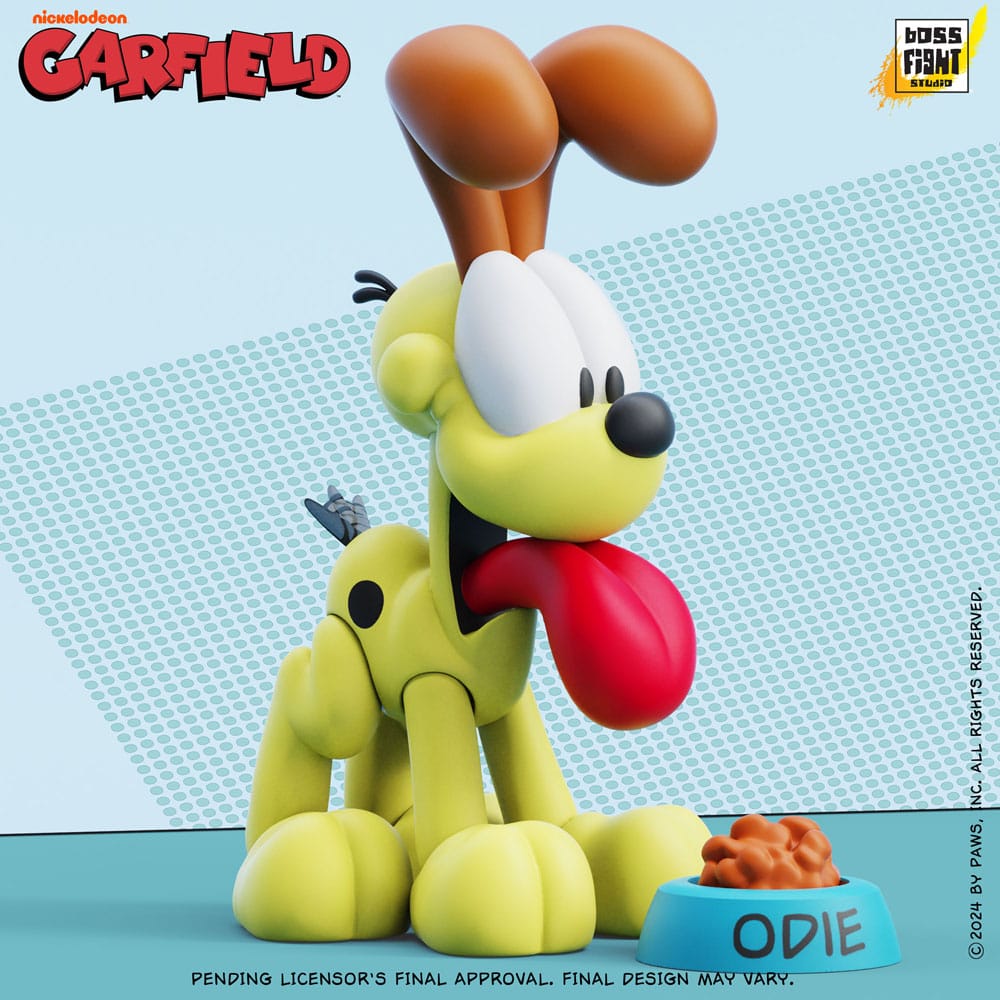 Garfield Action Figure Odie Boss Fight Studio