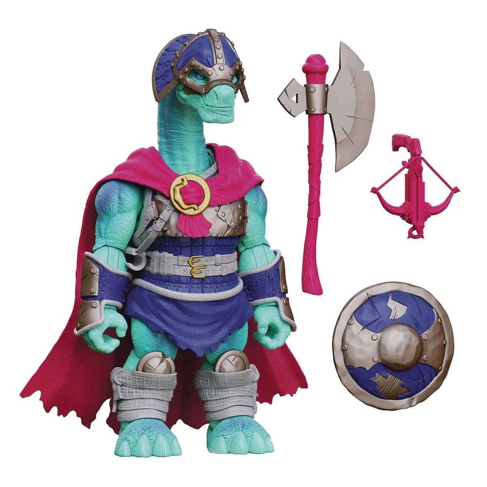 Saurozoic Warriors Rock Action Figure Kolig Shipbreaker Brontosaurus Viking Boss Fight Studio